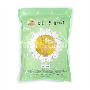 파스텔 볼클레이 단체수업용 10g×30개 노랑