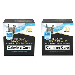 퓨리나 카밍케어 Calming Cae 30포 x 2통, 30회분, 스트레스완화/안정/집중력관리, 2개