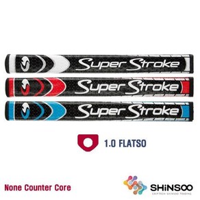 기타 정품 SUPER STROKE/슈퍼스트로크 SS 1.0 FLATSO 퍼터 골프그립 K018-11, 기본 : 상세페이지 참조