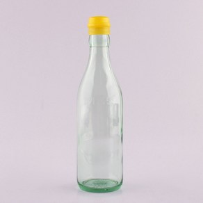 청참기름 유리병 350ml 40개-1박스 (약 지름 6.2cm x 높이 20.9cm x 마개 2.6m)