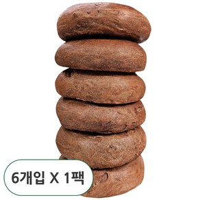 당일생산 DALDA 초코 베이글 6개입 수제베이글, 1개, 660g