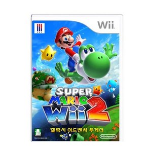 닌텐도 슈퍼마리오 Wii 갤럭시 어드벤처 투게더 정발 중고품