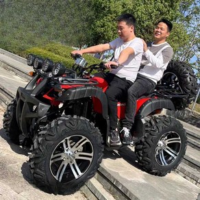 ATV 4륜 구동 모든지형 산악 오토바이 오프로드 250CC 고급, 1개, 150cc 자동 10인치 아이언 휠