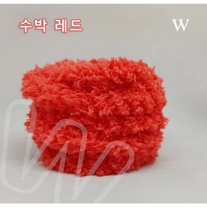 DIY 예쁜 동물 만들기 모루 철사 재료 10색, 1개, 수박 레드