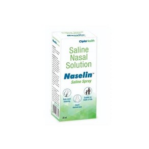 Naselin Saline Nasal Cleaning Spay fo Adults & Kids  Cleas Blocked Nose  Adult Nasal Spay, 2개, 20ml