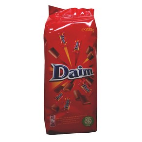 Daim Minis 밀크 초콜릿 버터 아몬드 카라멜 200g x2팩, 2개