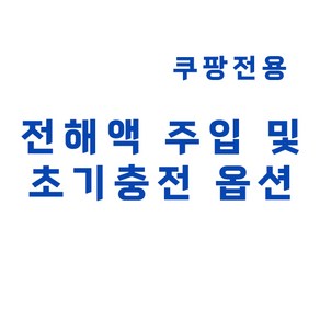 AGM 배터리 전해액 주입 및 초기충전, 1개