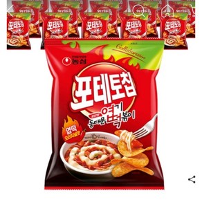 골든싸이]농심포테토칩엽떡오리지널맛50g32개 트리플 잭슨 가능