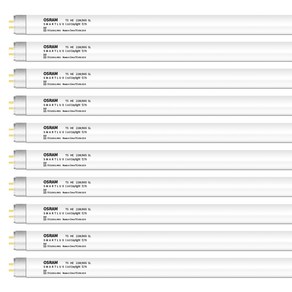 오스람 T5 형광등 HE 21W 865 주광색 SL, 10개