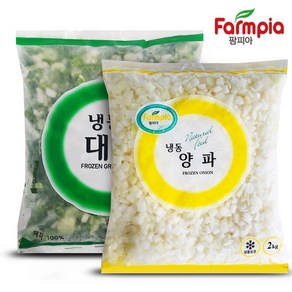 팜피아 냉동 대파 1kg + 팜피아 냉동 양파 다이스 2kg