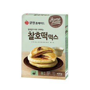 큐원 찰호떡 믹스 400g 프라이팬용