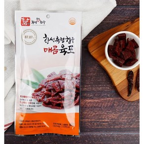 횡성축협한우 부드러운 매콤 육포, 40g, 10개