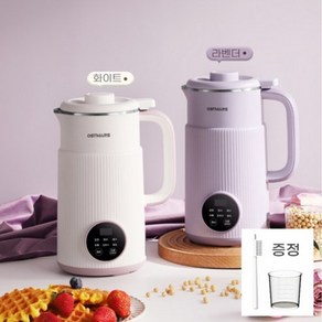 OSTMARS 두유제조기 자동 두유 콩물 죽 메이커 800ml 믹서기 두유기 PBJ001 한글버전, 화이트