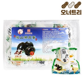 중국 웨이산호 피단 오리알 6개입 372g 송화단 삭힌오리알 Peseved Duck Egg, 1개