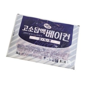 허스델리고소담백 베이컨 1kg 파지 뭉치형, 1개