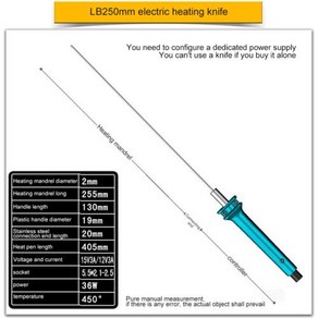 스티로폼열커팅기 전문 폼 커터 펜 전기 절단기 펄 코튼 KT 플레이트용 AC100-240V 핫 15-35W 5cm 10 cm 15 20 25cm, 5.25cm, 1개