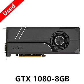 ASUS ROG STRIX GTX 1080 8GB 1080Ti 11GB GPU 비디오 카드 NVIDIA GTX1080 Ti 터보 게임용 그래픽 PC 컴, 01 GTX 1080 8GB, 1개