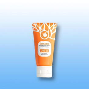 Gmeelan Oange Facial Exfoliating Gel Gmeelan 오렌지 페이셜 각질 제거 젤, 1개, 100g