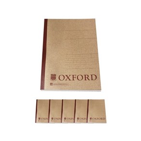 OXFORD 크라프트 잘펴지는 노트 A4