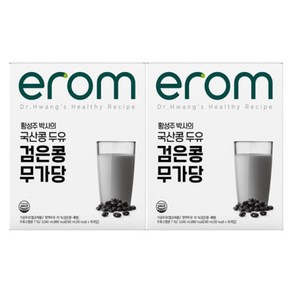 이롬 황성주 국산콩 검은콩 무가당 두유 190ml 32팩 간식 겨울 아이들 회사 집 휴게실 탕비실 학교 자취필수 과자, 32개