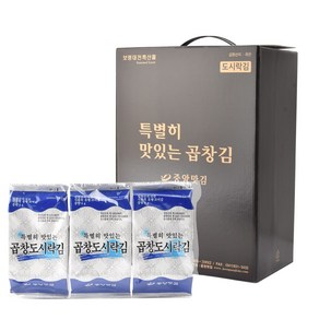 중앙맛김 보령 대천김 특별히 맛있는 곱창 도시락김 4g x 30봉/조미김/구운김