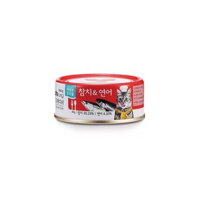 캐츠랑 고메디쉬 참치&연어 간식캔, 참치 + 연어 혼합맛, 90g, 24개