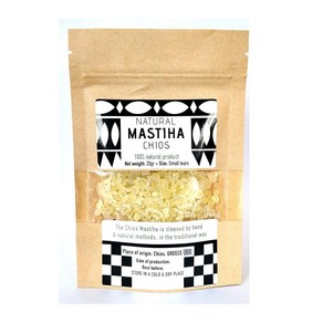 Chios Mastiha Teas Gum 매스틱 검 키오스 알갱이 작은 입자, 1개