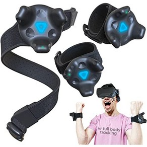 Skywin VR 바이브 트래커 스트랩 벨트(손목2개+허리벨트1개 ) Skywin VR Tacke Belt and Tacke Stap Bundle, 1개