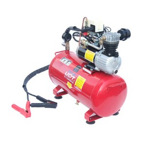 UDT DC 콤프레샤 오일타입 분리형 UDT-DC0225-12V 25L 750W 차량용DC12V 컴프레셔, 1개