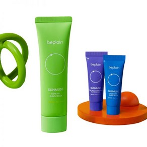 비플레인 선뮤즈 무기자차 선크림 SPF50+ PA++++ 50ml 1개, 비플레인 선뮤즈 무기자차 선크림 SPF50+ PA+++