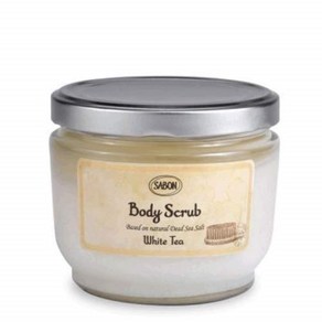 Sabon 사봉 바디스크럽 화이트 티 White Tea 320g, 1개