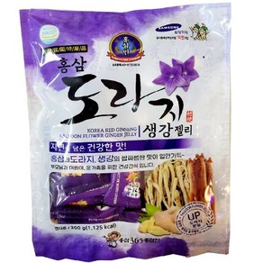 홍삼 도라지 생강 젤리 건강간식 효도선물 500g