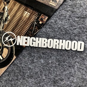 라이트닝 NEIGHBORHOOD 반사 자동차 스티커 창문 바디 앞 뒤 앞 유리 범퍼 트렁크 오토바이 기관차 데칼 장식