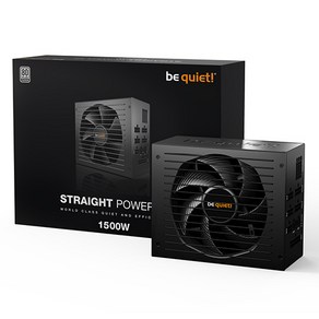 be quiet STRAIGHT POWER 12 1500W 80PLUS PLATINUM 파워 서플라이, 선택없음