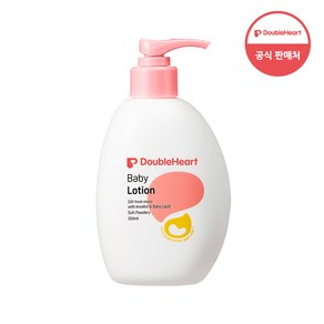 더블하트 베이비 로션 소프트 파우더리, 250ml, 2개