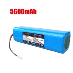 Ikohs Netbot LS23+ Enduance 내구성 진공 청소기용 로봇 배터리 In18650 M26-4s2p 4 in19/66-2 14.8V 6800mAh 신제, 1) 5600mah, 1개