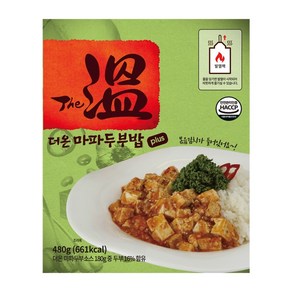 더온플러스 (마파두부밥) 발열도시락 전투식량 비상식량, 1개, 480g