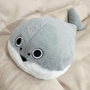 회색 사카반 거북이 사카밤바스피스 얀비에리 감성 인형 봉제 베개, A.50cm, 1개, 1.Round nose