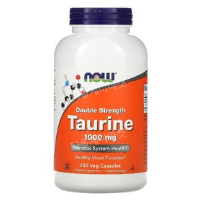 나우푸드 타우린 타우린1000 타우린알약 TAURINE 1000mg 250베지캡, 1개