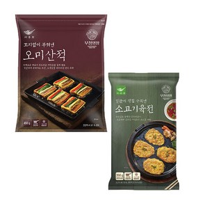 사옹원 오미산적 + 소고기육전, 800g, 1세트