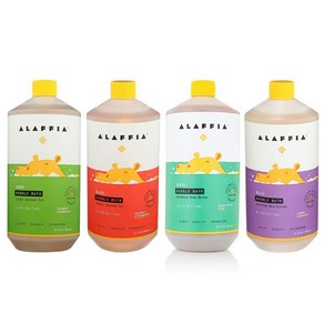 알라피아 키즈 버블 바스 버블배스 950ml 4종 택 1/ Alaffia Kids Bubble Bath 32oz, 1개