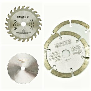 그라인더날 3인치 75mm 다이아몬드 목재 석재 아스팔트 절삭 절단 목공용 팁쏘 보쉬 밀워키 웍스 메타보 호환