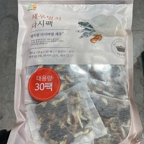 이미지 새우 멸치 다시팩 16g x 30개입, 30개