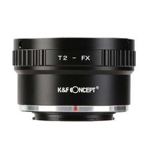 K&F Concept T2-FX _ T2 Mount Lens - FUJI X Body 변환어뎁터, 1개