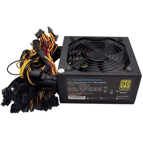 2000W 파워 서플라이 ATX Antmine PSU 컴퓨터 마이닝 기계용 그래픽 카드 8 개 지원, 1개