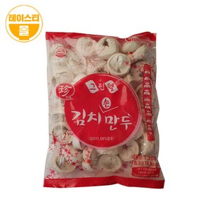 그린웰 김치손만두 1.2kg /간식/떡국/만두국, 1개