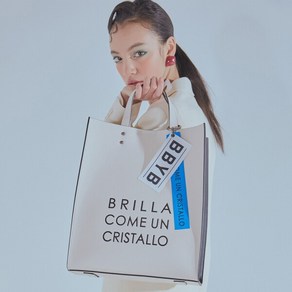 [비비와이비] [BBYB] MARCE Unisex Tote Bag 마체 유니섹스 토트백 (클라우드 크림) 09J1110B5Q