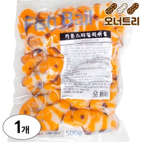 랜시 냉동 카툰스타일 피쉬볼 500g, 1개