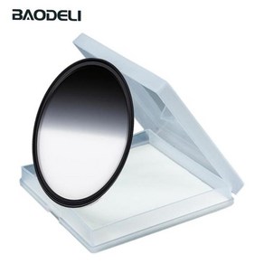 카메라렌즈필터 BAODELI-그라디언트 Gnd 필터 49 52 55 58 67 72 77 82 Mm 카메라 렌즈 M50 600d D3200 D3500 D5100 D56, 01 GND8 Fitle, 03 55mm, 01 GND8 Fitle_03 55mm, 1개