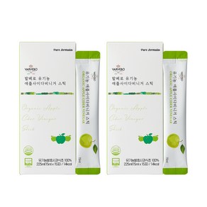 발베로 애사비 애플사이다비니거 사과 식초 스틱, 30개, 15ml